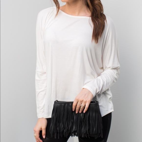 White Dressy Top *April Spirit*  w/Plus Sizes - Picture 4 of 4